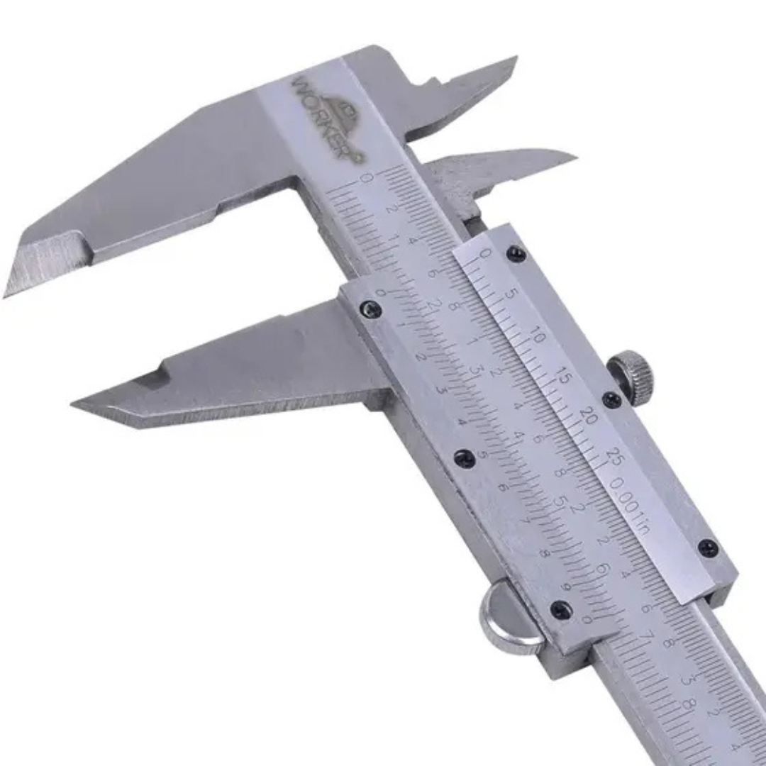 Paquímetro aço inox 150mm 6”- Worker