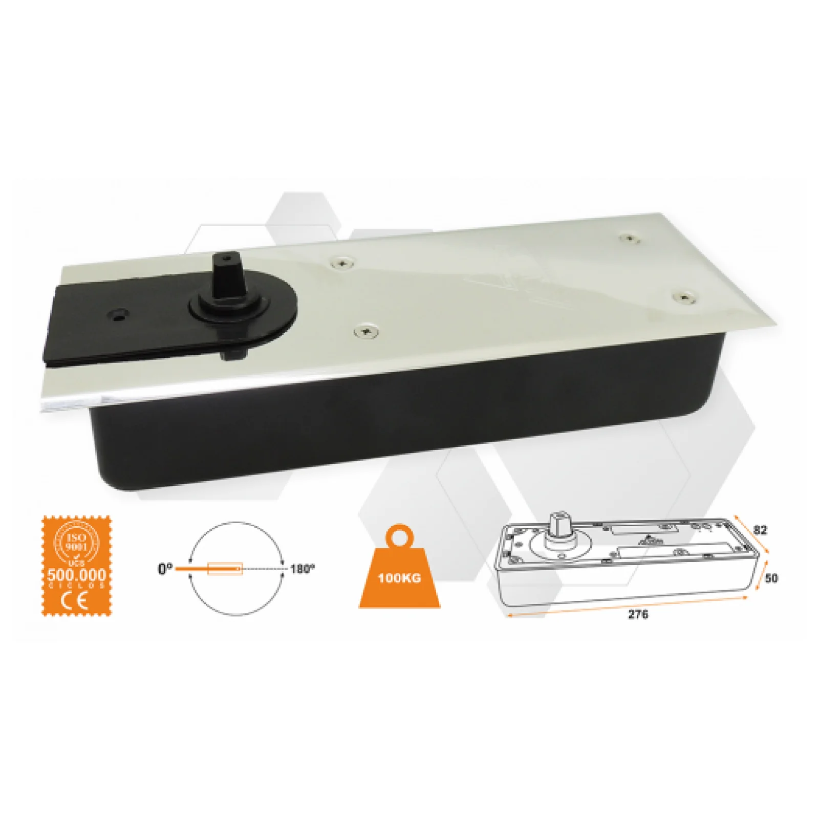 Mola Hidráulica MA 7500 (Mola de piso para Porta